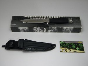 Sog Specialty Knives Special Edition Daggert 1 Satin Finished Fixed Blade Sheath Knife in Box c.2005