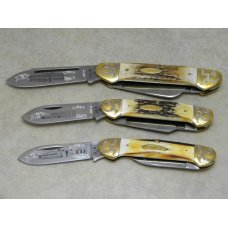 Case XX SS USA 10 Dot (1980) Stag 53131 52131 5394 75th Anniversary Canoe Knife Set in Box Case XX SS USA 10 Dot (1980) Stag 53131 52131 5394 75th Anniversary Canoe Knife Set in Box
