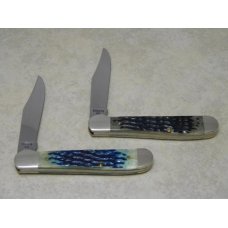 Case XX USA 1987 Bone 6149 Copperhead Civil War Commemorative Knife Set Case XX USA 1987 Bone 6149 Copperhead Civil War Commemorative Knife Set