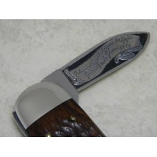 Case 1975 Shaw Leibowitz Silver Etch John Paul Jones Commemorative 6250 Elephant Toe Sunfish Knife Case 1975 Shaw Leibowitz Silver Etch John Paul Jones Commemorative 6250 Elephant Toe Sunfish Knife