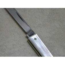 Stan Shaw Sheffileld England Stainless Steel 1981 Pearl Princess Margaret 1 Blade Fob Knife Stan Shaw Sheffileld England Stainless Steel 1981 Pearl Princess Margaret 1 Blade Fob Knife