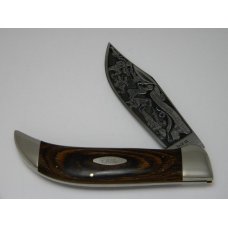 Case 1973 Shaw Leibowitz Silver Etch The Shot Heard Round the World P172 Buffalo Clasp Knife Case 1973 Shaw Leibowitz Silver Etch The Shot Heard Round the World P172 Buffalo Clasp Knife
