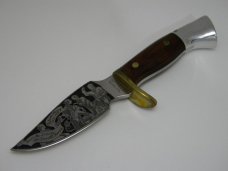 Westmark USA 703 Shaw Leibowitz Silver Etch Patrick Henry Fixed Blade Sheath Knife in Box