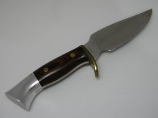 Westmark USA 703 Shaw Leibowitz Silver Etch Patrick Henry Fixed Blade Sheath Knife in Box
