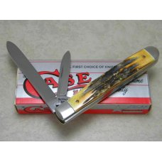 Case XX USA 1990 Stag 52019 SS Case Collectors Club Slimline English Jack Knife in Box