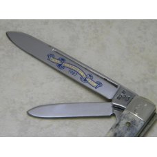 Case XX USA 1987 Black Bone BL2019 SS Case Collectors Club Slimline English Jack Knife in Box Case XX USA 1987 Black Bone BL2019 SS Case Collectors Club Slimline English Jack Knife in Box