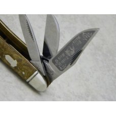 Bulldog Brand Solingen Germany Acorn Shield Pit Bulls 5 Blade Sowbelly Knife Bulldog Brand Solingen Germany Acorn Shield Pit Bulls 5 Blade Sowbelly Knife