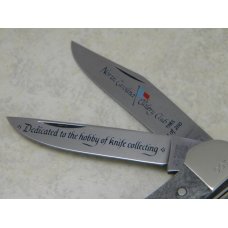 Boker Solingen Germany Stainless Bone 1985 North Carolina Cutlery Club Copperhead Knife in Box Boker Solingen Germany Stainless Bone 1985 North Carolina Cutlery Club Copperhead Knife in Box