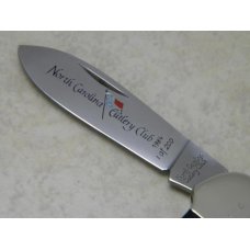 Boker Solingen Germany Stainless Bone 1984 North Carolina Cutlery Club Canoe Knife in Box Boker Solingen Germany Stainless Bone 1984 North Carolina Cutlery Club Canoe Knife in Box