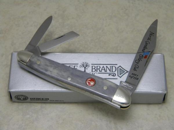 Boker Solingen Germany Bone 1991 North Carolina Cutlery Club Whittler Knife in Box Boker Solingen Germany Bone 1991 North Carolina Cutlery Club Whittler Knife in Box