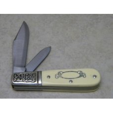 Schrade USA SC506 Ducks Scrimshaw Barlow Knife in Box c. 1980 Schrade USA SC506 Ducks Scrimshaw Barlow Knife in Box c. 1980