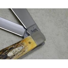 Case XX USA 2007 Genuine Stag 5254 SS Trapper Knife in Box Case XX USA 2007 Genuine Stag 5254 SS Trapper Knife in Box