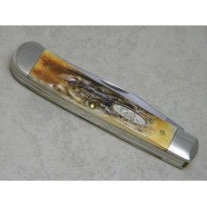 Case XX USA 2007 Genuine Stag 5254 SS Trapper Knife in Box Case XX USA 2007 Genuine Stag 5254 SS Trapper Knife in Box