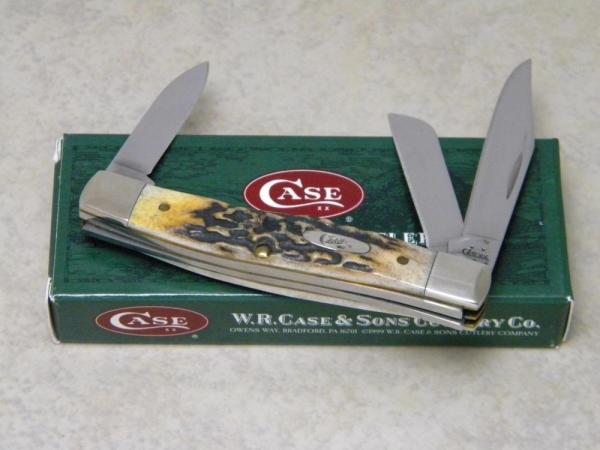 Case XX USA 2006 Genuine Stag 53032 SS Stockman Knife in Box Case XX USA 2006 Genuine Stag 53032 SS Stockman Knife in Box