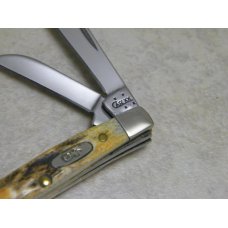 Case XX USA 2006 Genuine Stag 5333 SS Tiny Stockman Knife in Box Case XX USA 2006 Genuine Stag 5333 SS Tiny Stockman Knife in Box
