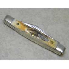 Case XX USA 2006 Genuine Stag 5333 SS Tiny Stockman Knife in Box Case XX USA 2006 Genuine Stag 5333 SS Tiny Stockman Knife in Box