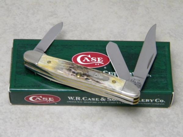 Case XX USA 2006 Genuine Stag 53087 SS Stockman Knife in Box Case XX USA 2006 Genuine Stag 53087 SS Stockman Knife in Box
