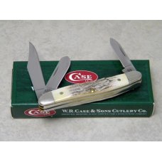 Case XX USA 2006 Genuine Stag 53087 SS Stockman Knife in Box Case XX USA 2006 Genuine Stag 53087 SS Stockman Knife in Box