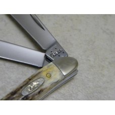 Case XX USA 2006 Genuine Stag 53087 SS Stockman Knife in Box Case XX USA 2006 Genuine Stag 53087 SS Stockman Knife in Box