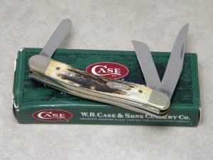 Case XX USA 2007 Genuine Stag 5318 SS Stockman Knife in Box