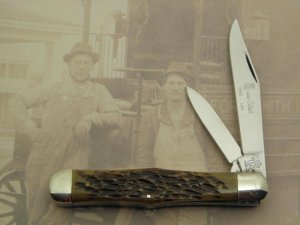 Queen Cutlery #56S  Small Coke Bottle Jack  Rogers Bone
