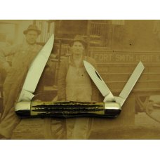 Queen Cutlery #48 Queen STAINLESS Whittler in Winterbottom bone Queen Cutlery #48 Queen STAINLESS Whittler in Winterbottom bone