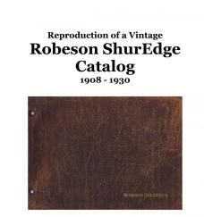 Robeson ShurEdge Catalog 1908 - 1930