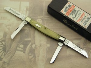 Schatt & Morgan Jigged White Bone Medium Congress