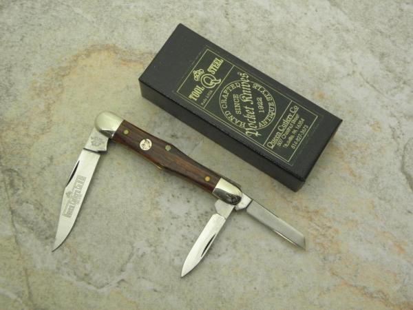 Queen Cutlery Curly Zebra Whittler Pattern #48