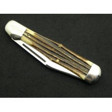 Queen Cutlery Co. #38 Jumbo Folding Hunter in Winterbottom Bone Queen Cutlery Co. #38 Jumbo Folding Hunter in Winterbottom Bone