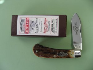 SCHATT & MORGAN STAG KENTUCKY SHINER PINT #2 KNIFE