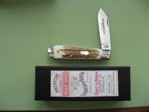 SCHATT & MORGAN  ELK  JACK KNIFE