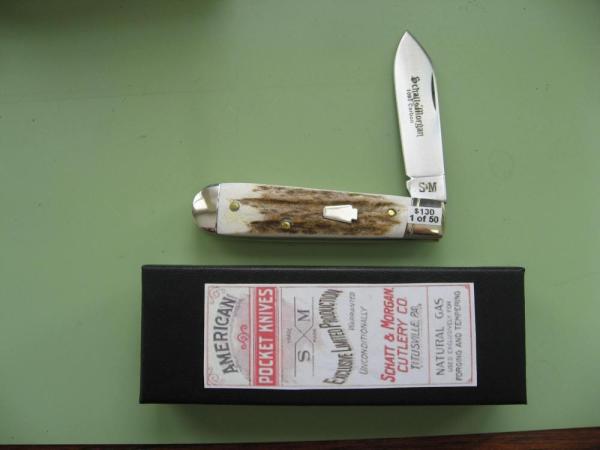 SCHATT & MORGAN ELK JACK KNIFE SCHATT & MORGAN ELK JACK KNIFE