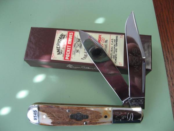 SCHATT & MORGAN STAG LARGE ENGLISH JACK KNIFE SCHATT & MORGAN STAG LARGE ENGLISH JACK KNIFE