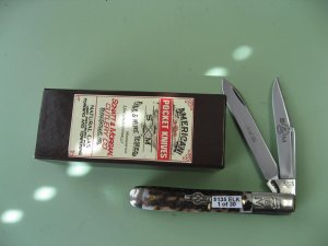SCHATT & MORGAN ELK ENGLISH JACK KNIFE