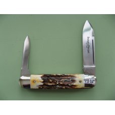 SCHATT & MORGAN STAG LARGE CIGAR KNIFE #1 SCHATT & MORGAN STAG LARGE CIGAR KNIFE #1