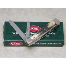 Case XX USA 2007 Genuine Stag 5215 SS Gunstock Knife in Box Case XX USA 2007 Genuine Stag 5215 SS Gunstock Knife in Box