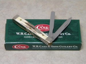 Case XX USA 2006 Genuine Stag 5282 SP SS Baby Doctor's Knife in Box