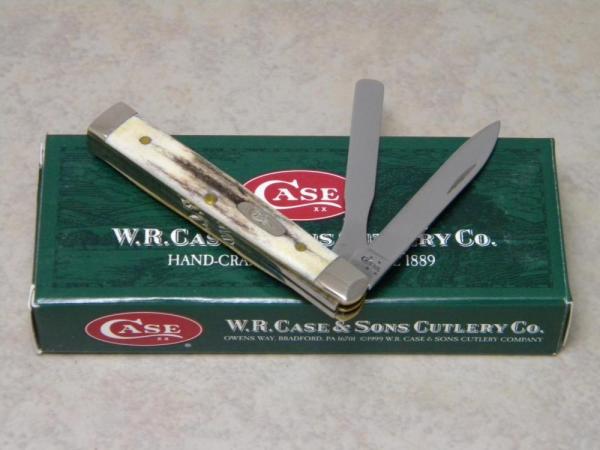 Case XX USA 2006 Genuine Stag 5282 SP SS Baby Doctor's Knife in Box Case XX USA 2006 Genuine Stag 5282 SP SS Baby Doctor's Knife in Box