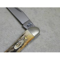 Case XX USA 2007 Genuine Stag 510096 SS 1 Blade Tiny Toothpick Knife in Box Case XX USA 2007 Genuine Stag 510096 SS 1 Blade Tiny Toothpick Knife in Box