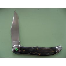 SCHATT & MORGAN BUFFALO HORN HUNTER KNIFE SCHATT & MORGAN BUFFALO HORN HUNTER KNIFE