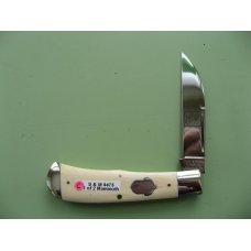SCHATT & MORGAN CUSTOM MAMMOTH 1 BLADE TRAPPER KNIFE SCHATT & MORGAN CUSTOM MAMMOTH 1 BLADE TRAPPER KNIFE
