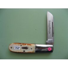 SCHATT & MORGAN BURNT WHITE BONE BARLOW KNIFE SCHATT & MORGAN BURNT WHITE BONE BARLOW KNIFE