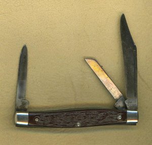 Camillus # 83  Deluxe Pony Stock knife