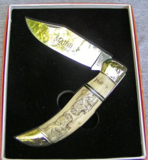 Marbles Wildlife Scrimshaw