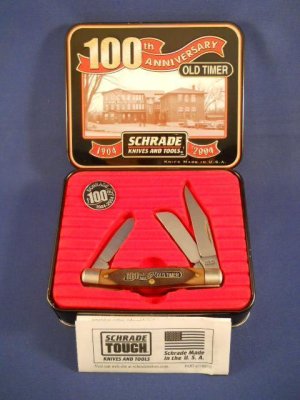 Schrade 100th Anniversary 34OT USA Mint