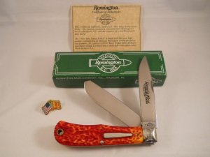 Remington New Tang Stamp Series Bullet Knife USA Mint