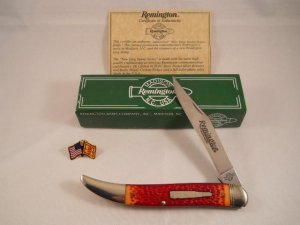 Remington New Tang Stamp Series Bullet Knife USA Mint
