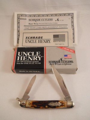 Schrade Uncle Henry 804UH USA Mint