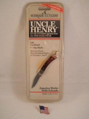 Schrade Uncle Henry LB1CP USA  Mint